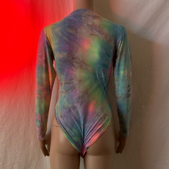 BLACK BEAD Tye-Dye Bodysuit - Picture 3 of 4